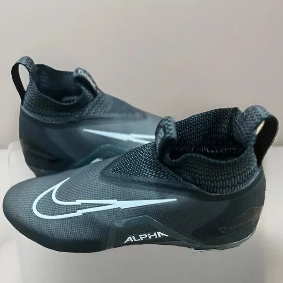 Nike Alpha Menace Elite 3 Flyknit Football Cleats Black CT6648-010 Men S… - Picture 4 of 5